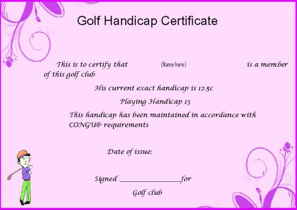 Free golf handicap software download